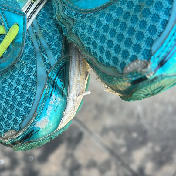 Brooks Adrenaline GTS 14 blue & green sneakers  Size 9 - Picture 10 of 10